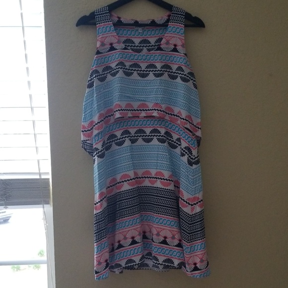 Crown and Ivy Petite 12 Dress Summer Preppy - Picture 7 of 8